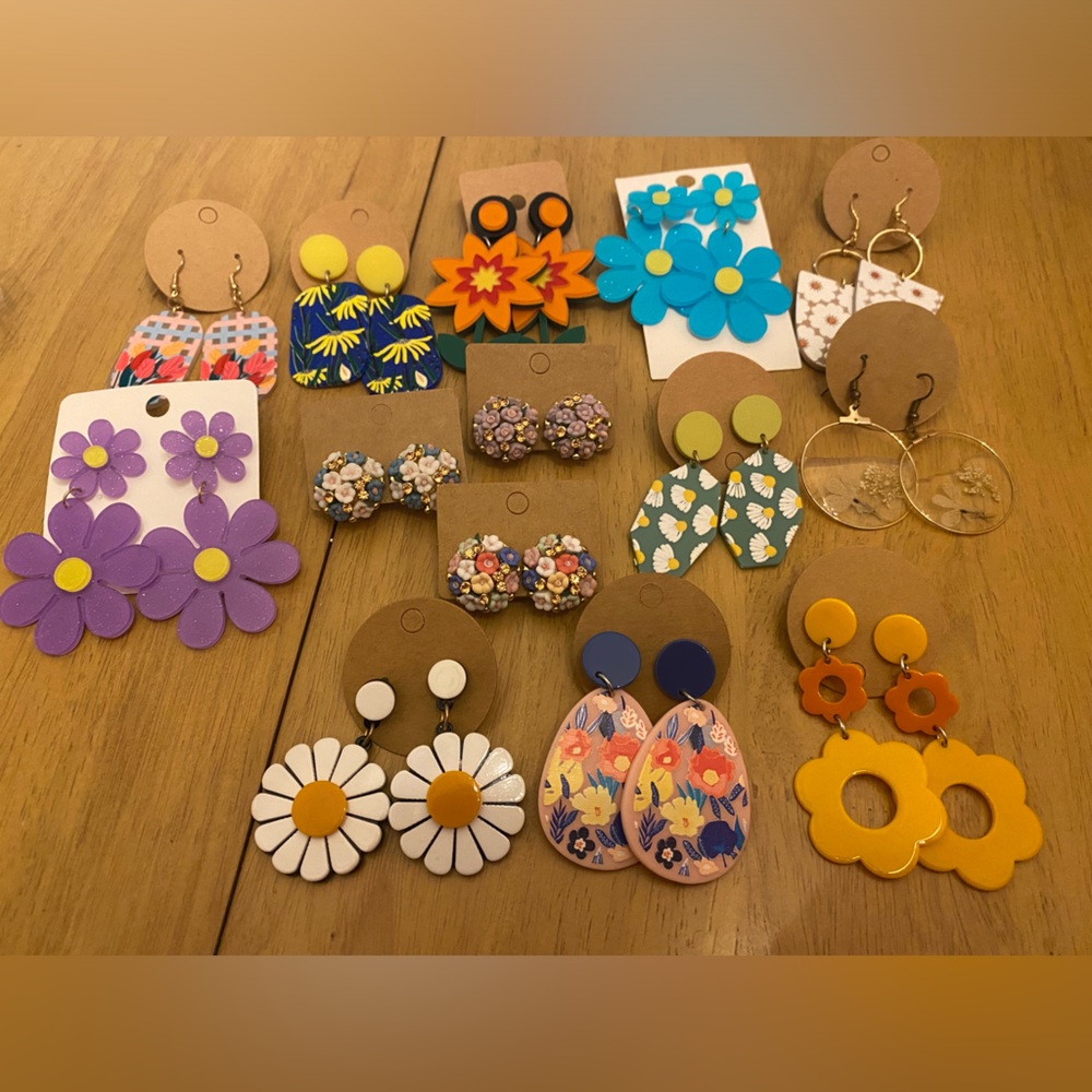 Flower Earring Bundle